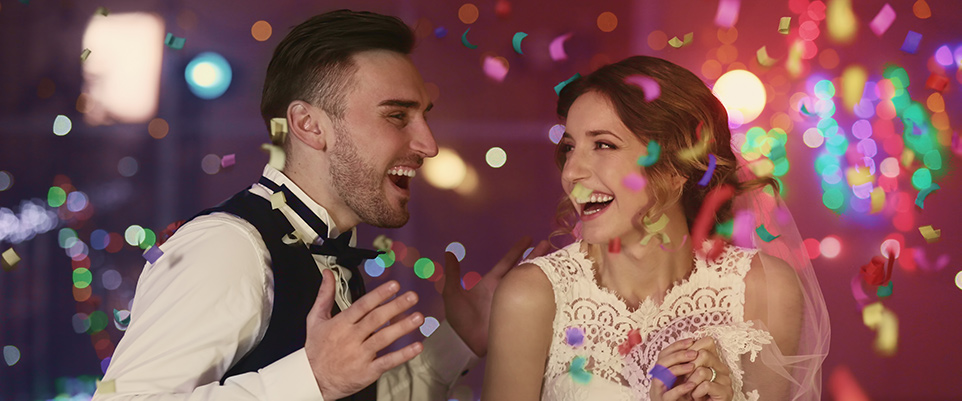Happy couple